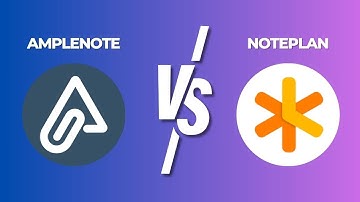 Amplenote vs Noteplan | Best Note-Taking & Productivity App Comparison (2025)
