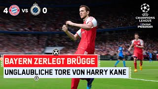 BAYERN zerlegt BRÜGGE 4:0! Unglaubliche Tore von HARRY KANE und DÍAZ! 🔥