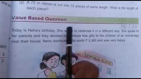 Value based questions of division