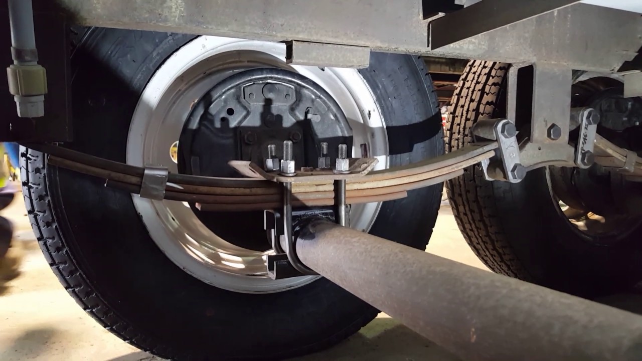 camper travel trailer axle