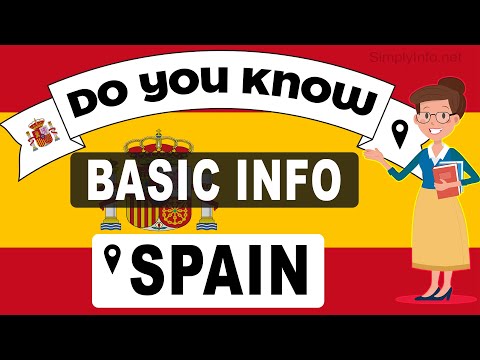 Do You Know Spain Basic Information | World Countries Information #163 - General Knowledge & Quizzes