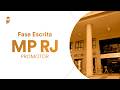 Fase Escrita MP RJ (Promotor): Temas da banca de Direito Constitucional, Direito Administrativo...