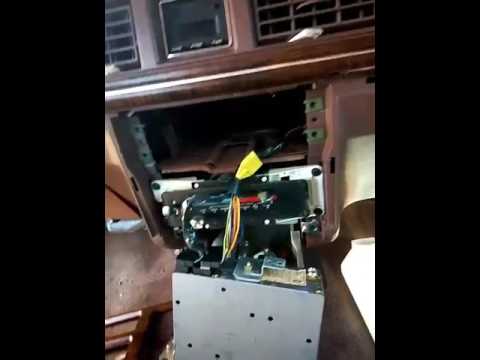 Radio removal 1989 Ford crown Victoria base model