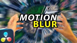 How to use Motion Blur in Davinci Resolve 💪
