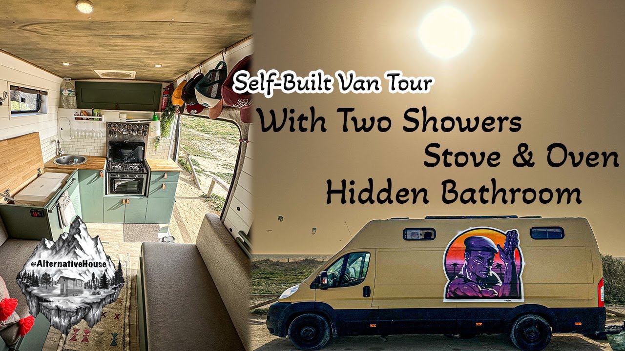 Kitesurf instructor lives full time in his selfbuilt van YouTube