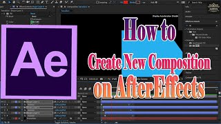 Create New Composition on AfterEffects | AfterEffects Ultimate Guide | 137 #adobeaftereffects