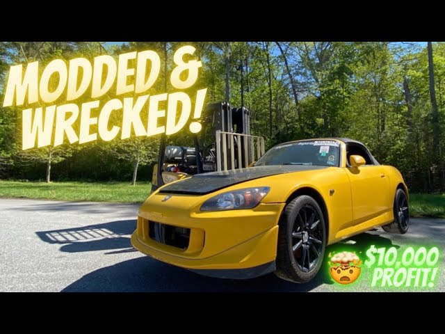 The Worst Honda S2000 You've Ever Seen Is Headed To Auction