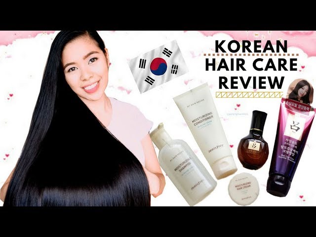 Korean Hair Care Products ReviewHair Care Routine First Impression  Kbeauty Beautyklove  YouTube