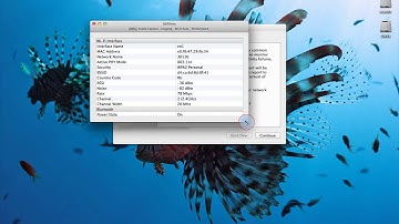 Free WiFi channel finder built in on Mac OSX