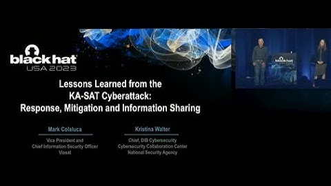 Lessons Learned from the KA-SAT Cyberattack: Response, Mitigation and Information Sharing
