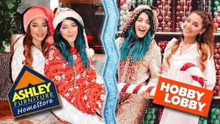 Christmas Ugly Location Photoshoot Challenge! Niki and Gabi