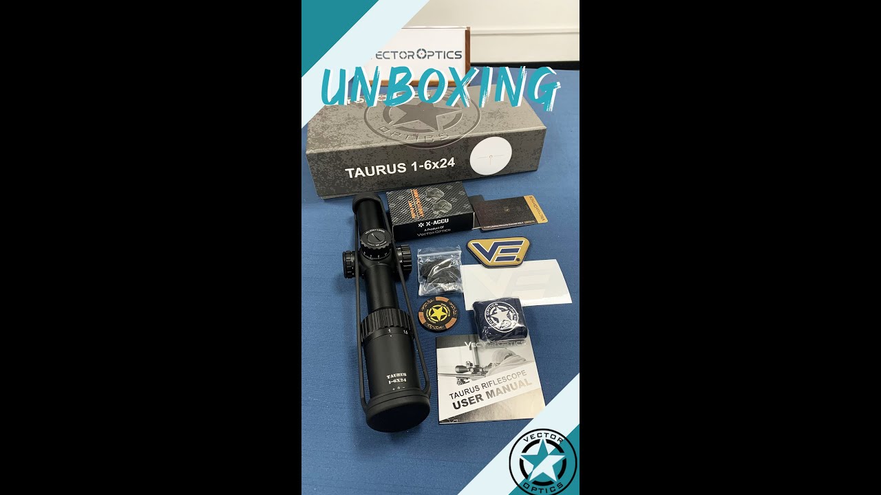 トイガン Vector Optics SCFF-27 Taurus 1-6x24FFP Vector Optics // 30mm Taurus 1-6x24 FFP Riflescope (SCFF-27