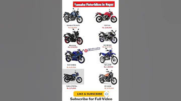 Yamaha Bike Price In Nepal 2025 Update Technoctor Bikepricenepal Automobile Bike Motorcycle 