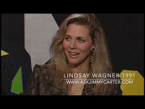 The Bionic Woman Lindsay Wagner talks acting/ fame with Jimmy Carter