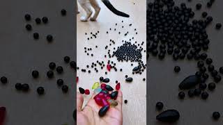 Satisfying Cat ASMR 🌈 Beads Reverse Magic#shorts #cat #asmr #deats#satisfying