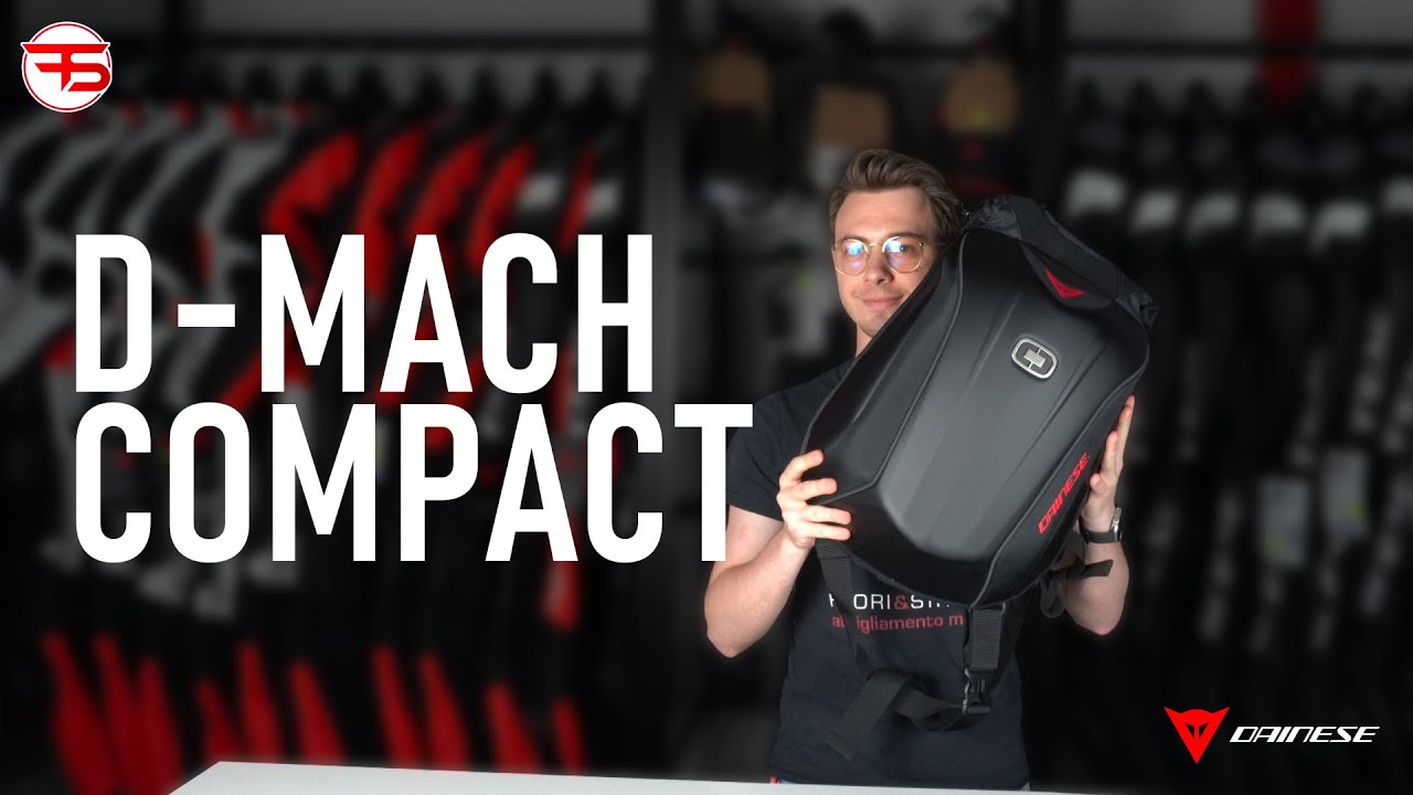 DAINESE D-MACH COMPACT | tuttoperlamoto.it - YouTube