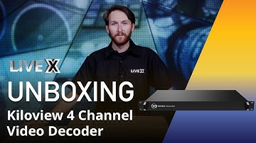 Unboxing: Kiloview 4 Channel Video Decoder