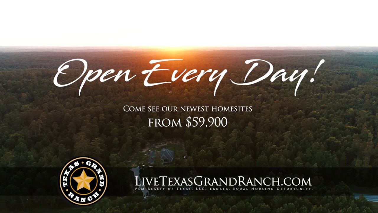 Texas Grand Ranch Land For Sale YouTube