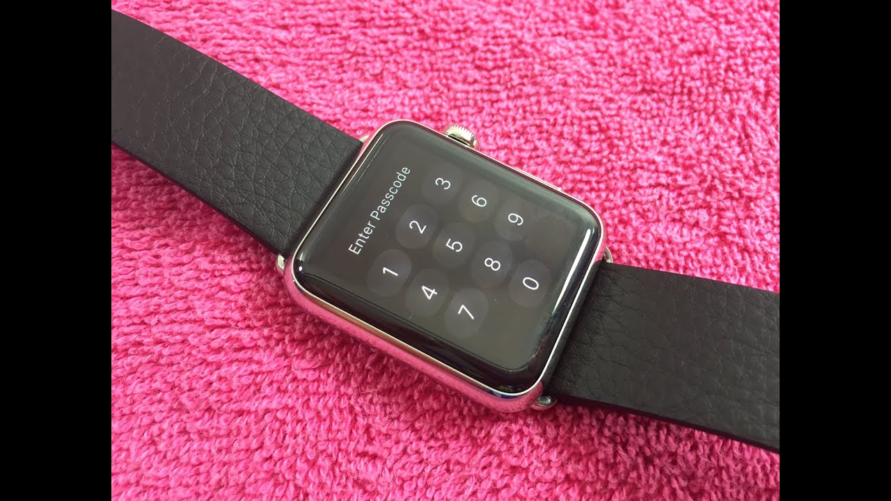 How to unlock apple watch