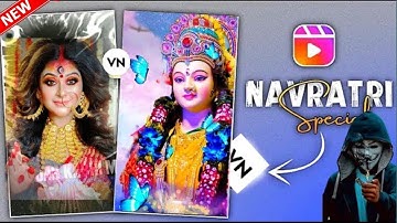 Navratri Video Editing in VN App| Trending Navratri Reels Editing Tutorial|Instagram Reels Edit 2025
