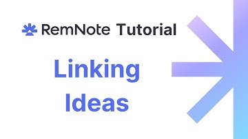 RemNote Tutorial #7: Linking Features