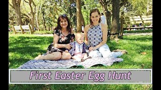 FIRST EASTER EGG HUNT