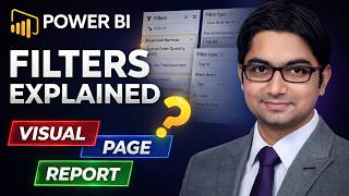 Power BI Filtering Options Explained | Visual vs Page vs Report Filters Profile