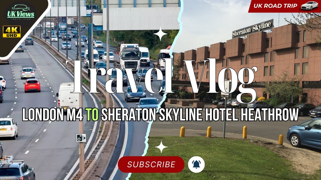 How to drive from M4 to Sheraton Skyline Hotel London Heathrow?