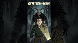 The Hunter Became The Prey 😱 | Terrifying Forest Horror Story #shorts