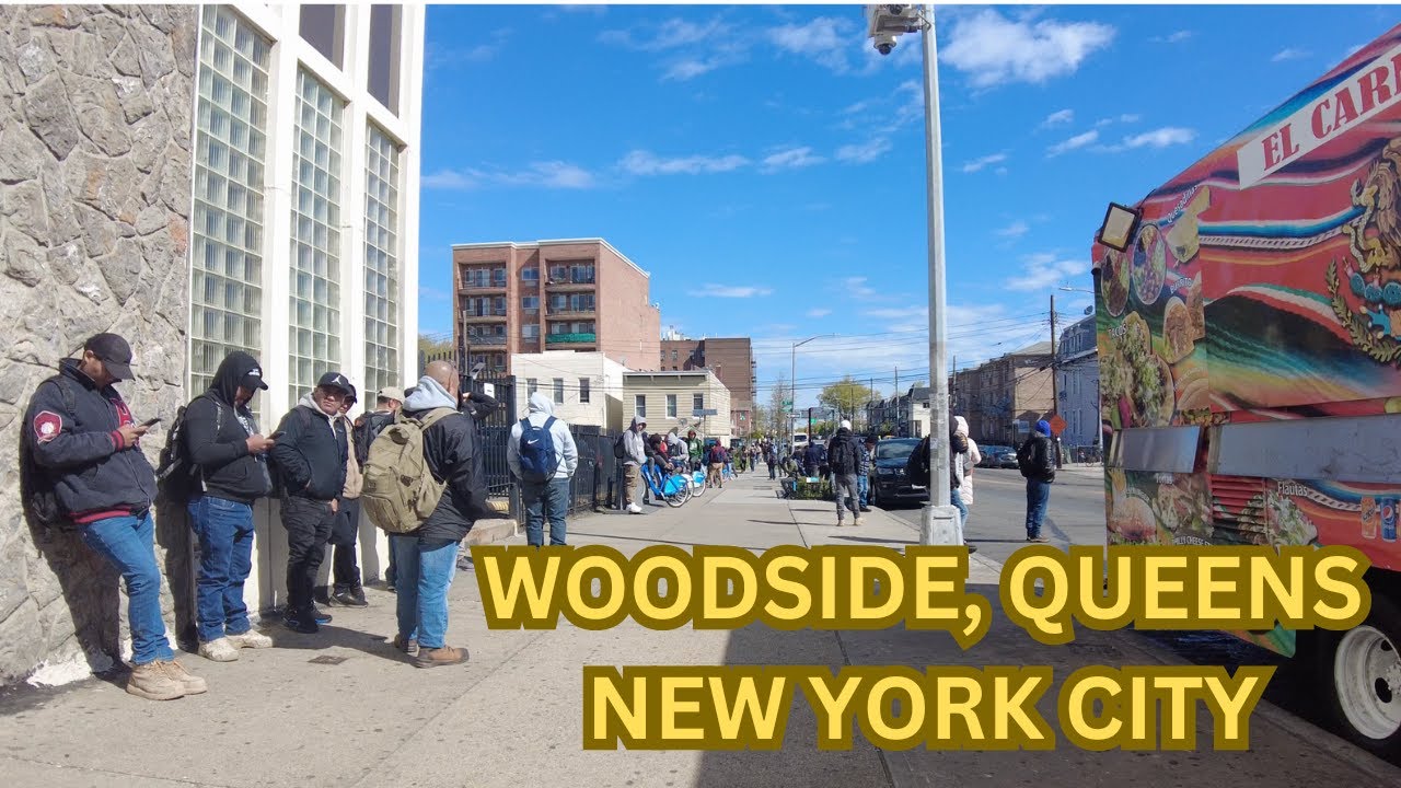 Life In Woodside Queens NYC Migrants Spring New York City Walking life-in-woodside-queens-nyc-migrants-spring-new-york-city-walking
