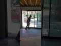 sliding glass door installed