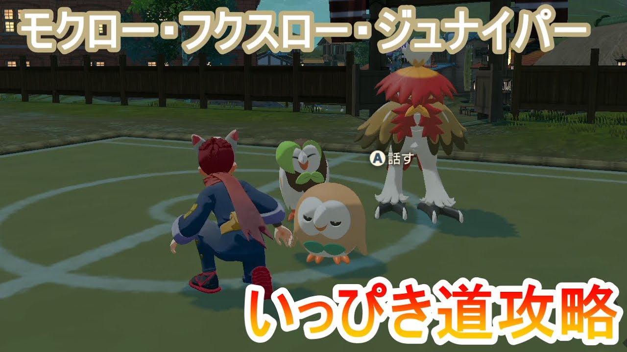 レジェンズアルセウス モクロー フクスロー ジュナイパーのいっぴき道攻略 Youtube レジェンズアルセウス モクロー フクスロー ジュナイパーのいっぴき道攻略 Youtube