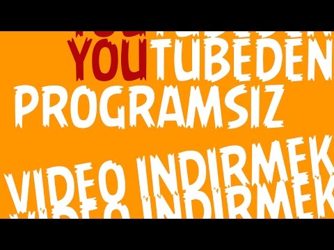 Youtubeden Programsız Video yada mp3 İndirmek - Çok Basit Bir Yöntem