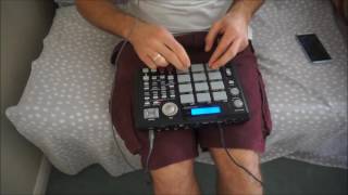 Akai MPC 500 short live beat sofa session DJ NAWYKU