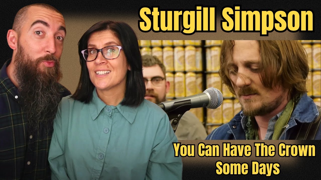 Sturgill Simpson performing 'You Can Have The Crown / Some Days' on stage