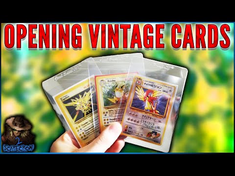 Unboxing Vintage Holos & More To Add To My Pokemon Card Collection!