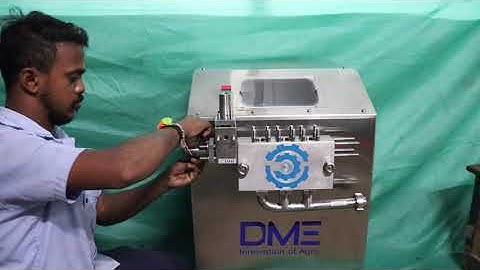 HOMOGENIZER #VALVES REASSEMBLING