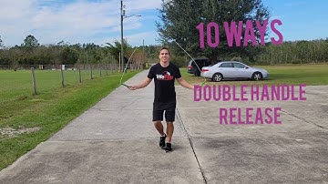 Ten Ways to do a Double Hand Release! Jump Rope with WeFlip!