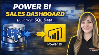 Build a Power BI Sales Dashboard with SQL Data | Real-World Example