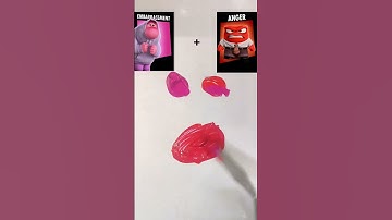 What Colour Do Mixed Emotions Make?(Inside out2) #music #trending #emotions #youtubeshorts #feelings