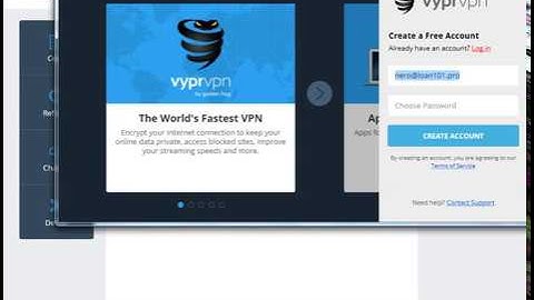How to Create VyprVpn Account