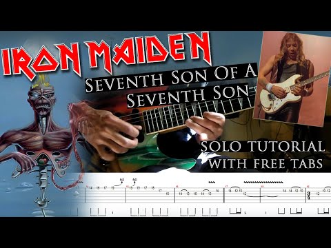 Seventh Son Of A Seventh Son Dave Murray's - Guitar Tab Guitar Tab