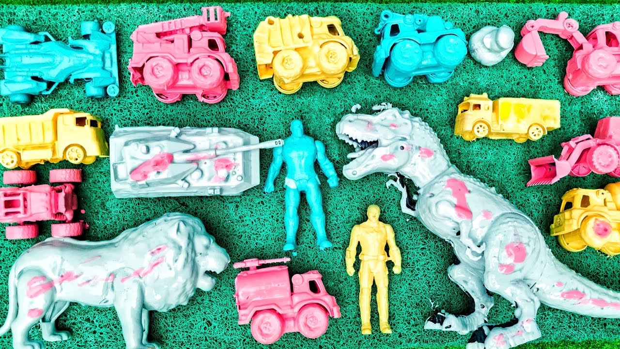 Membersihkan mobil balap, excavator, damkar, pesawat, truk pasir, truk sampah, tank, loader, crane