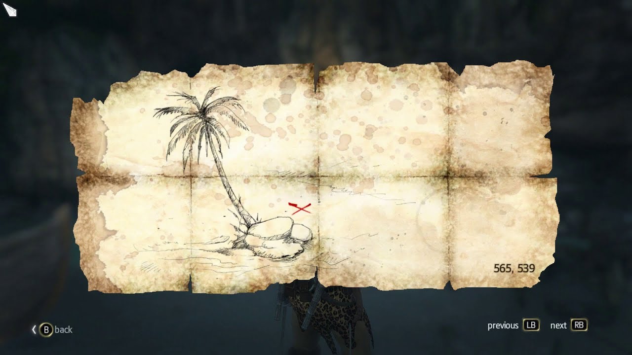 Assassin's Creed IV Black Flag Treasure map 565,539 YouTube