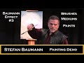 The Baumann Effect Part 3 Paints, Brushes and Mediums. including a Painting Demo