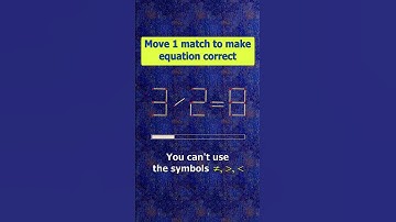 Fix the equation by moving 1 stick #shots #puzzles #logicpuzzles #mathspuzzle #hindipuzzles