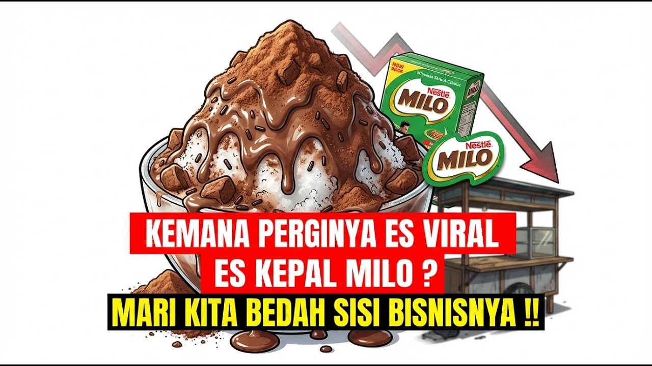 Rahasia Pahit di Balik Manisnya Es Kepal Milo.