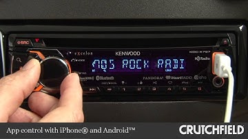 Kenwood Excelon KDC-X797 Car Receiver Display and Controls Demo | Crutchfield Video