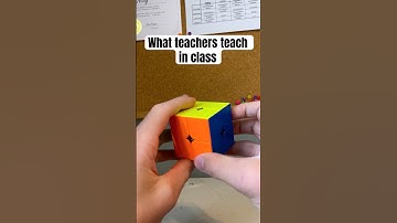 Teachers be like… 🤦 🫠 #shorts #cubing #funnyshorts
