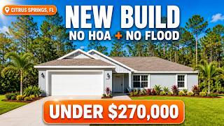 Retire in Florida for Less | New Build Under $270K in Citrus Springs